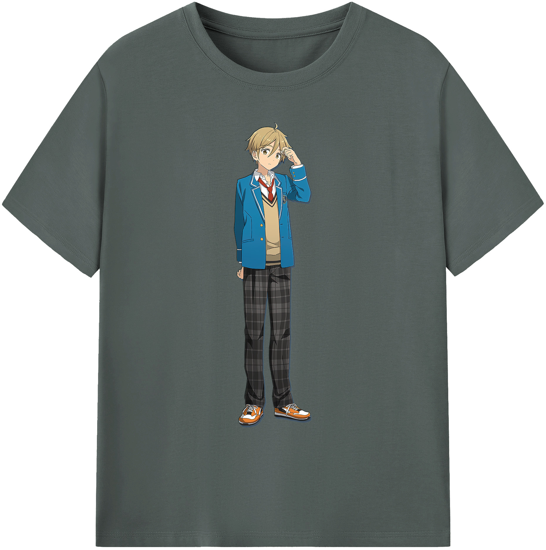 （画像用） あんさんぶるスターズ! Ensemble Stars 綿100％ メンズ半袖Tシャツ｜肌触りやわらか＆通気性